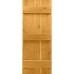Solid Oak V-Groove Barn Door - Main Product Image