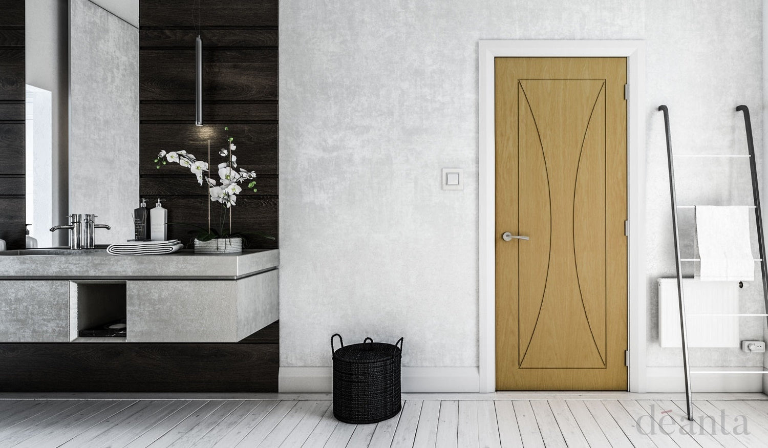 Sorrento Prefinished Oak Door