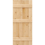 Ledge With Optional Braces Solid Oak Door