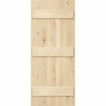 Solid Oak Rustic Barn Door