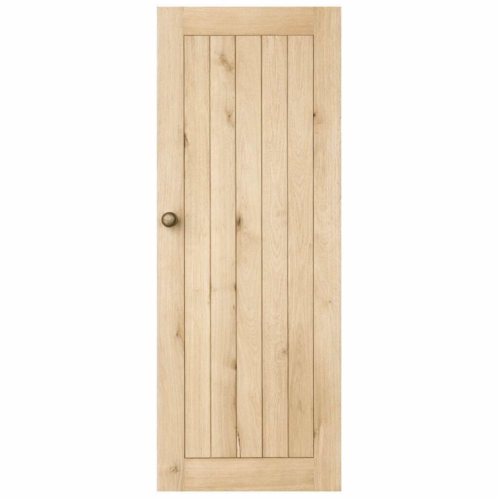 Solid Oak Suffolk Door