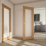 Walden Obscure Glazed Panel Oak Door