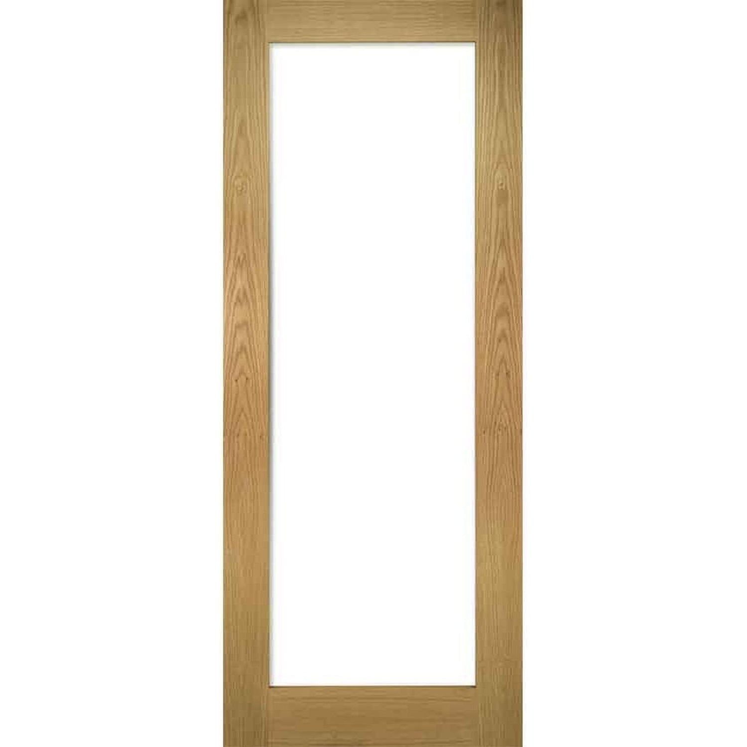 Walden Clear Glazed Panel Oak Door - Main Product Image