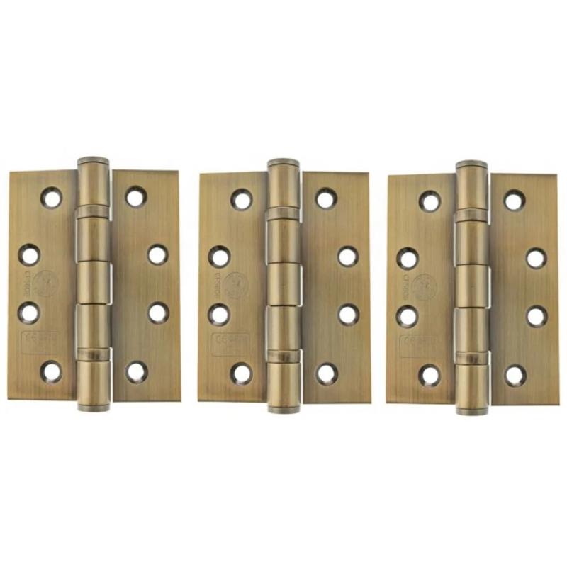 Butt Hinges 3" X 2.5" X 2.5mm Pack Of 3
