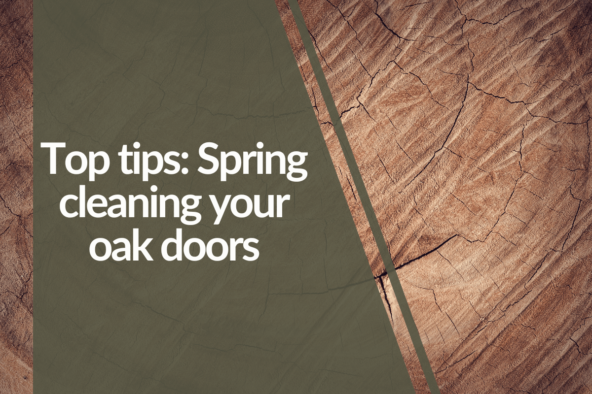 Top tips: Cleaning solid oak doors