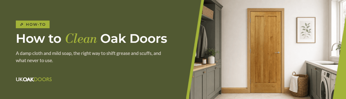 How to Clean Oak Doors