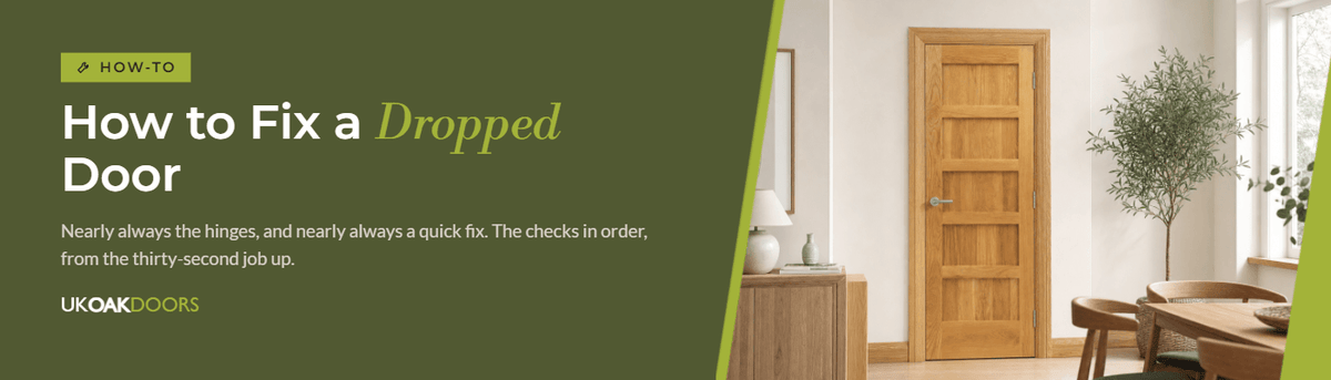 How to Fix a Dropped Door