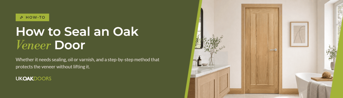 How to Seal Oak Veneer Doors