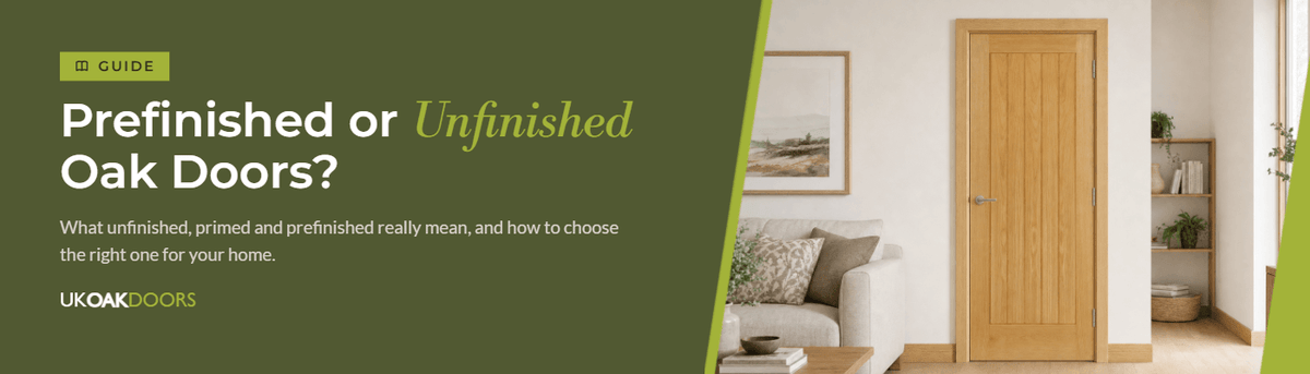 Pre-Finished Doors vs Unfinished Doors