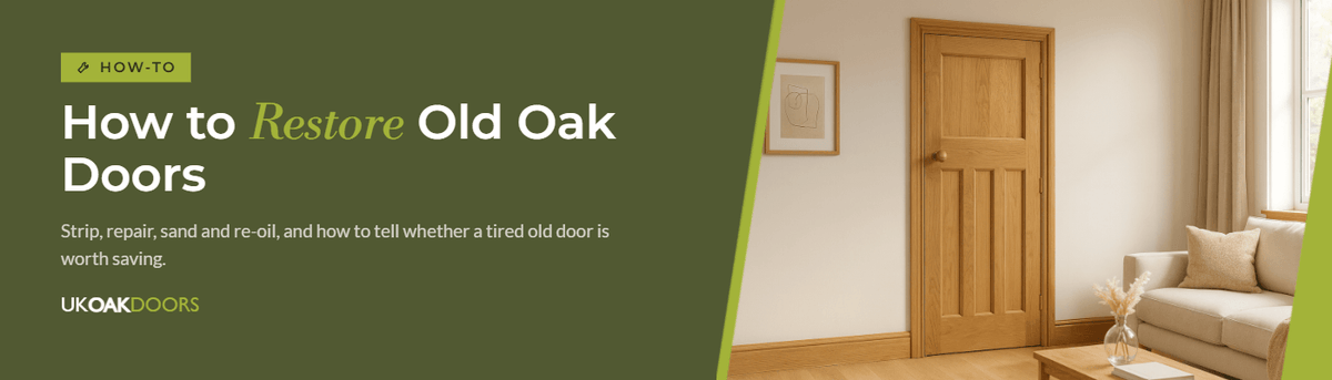 How to Restore Old Oak Doors