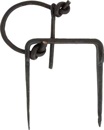 Staple Locking Pin With Leather Strap (For Suffolk Latch)