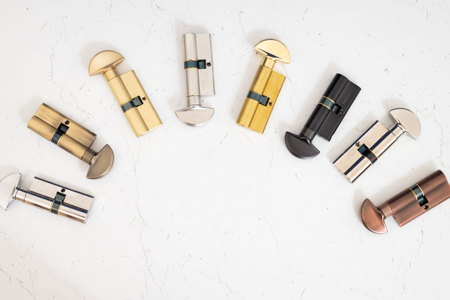 Euro Profile 5 Pin Cylinder - Key to Turn (70mm)