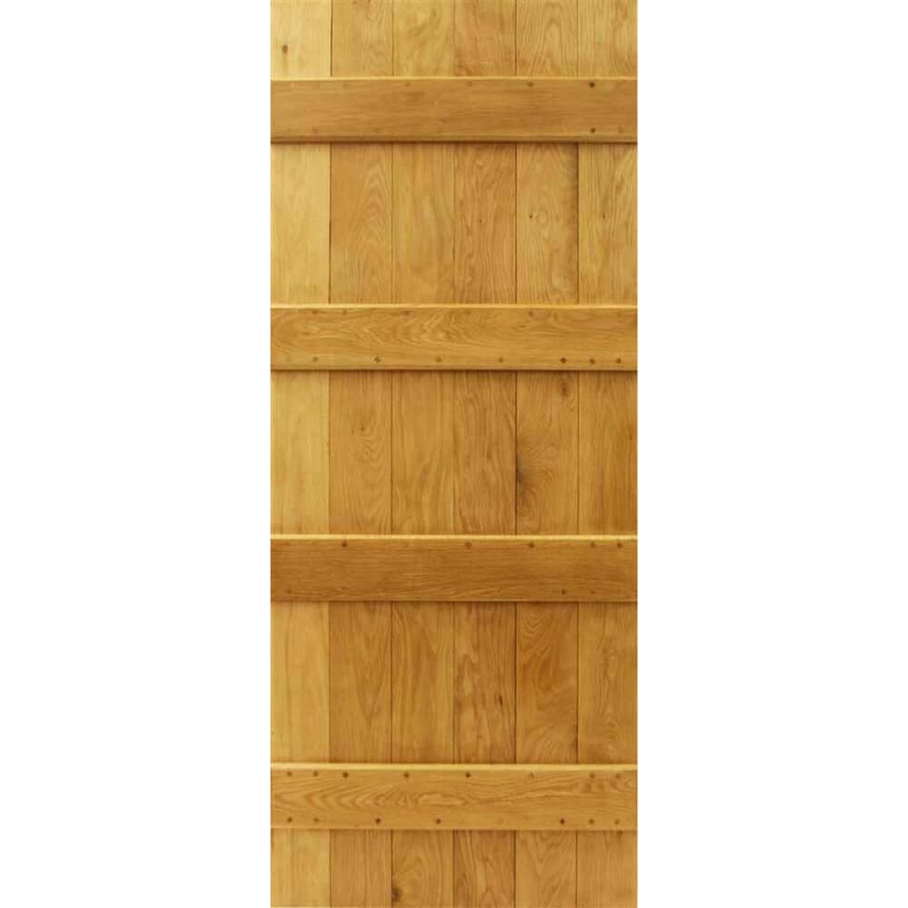 Product ledge barn solid oak door close up