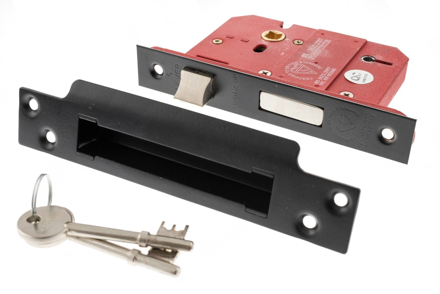 5 Lever Key Sashlock [BS] 3" - Main Product Image