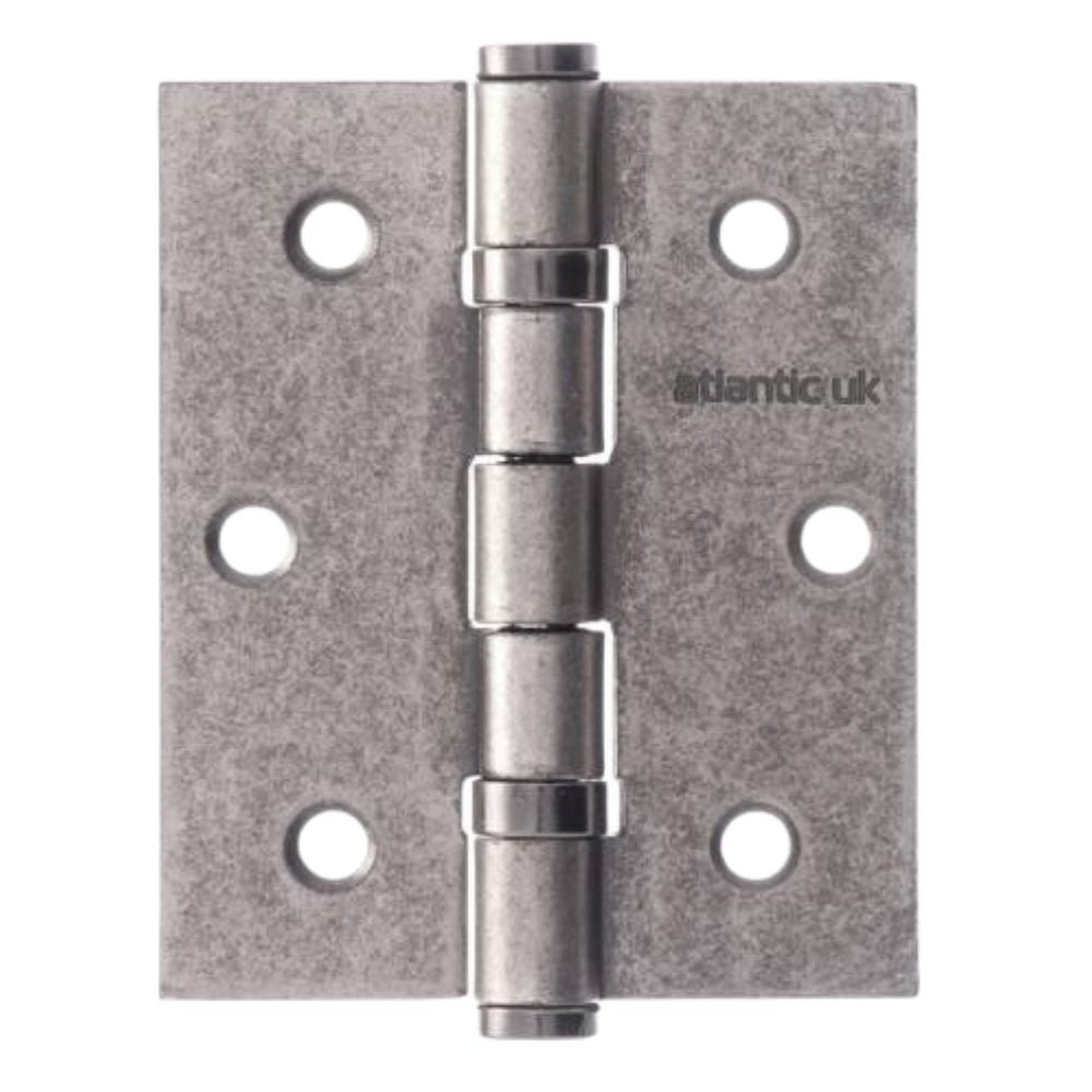 Atlantic Handles Distressed Silver 3" Hinges