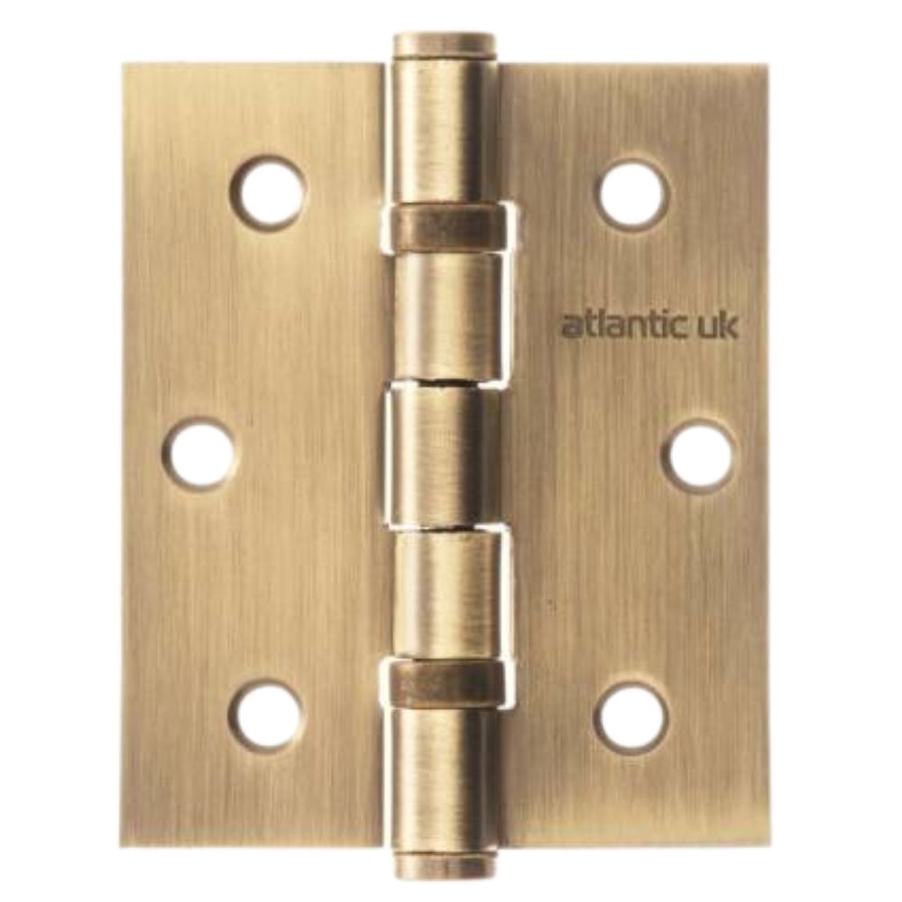 Atlantic Handles Matt Antique Brass 3" Hinges