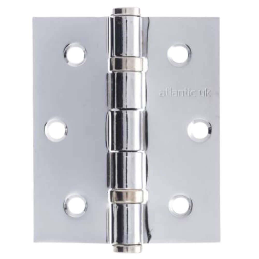 Product ball bearing butt hinge in polished chrome finish