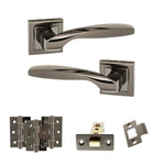 Oklahoma black nickel door handle status image