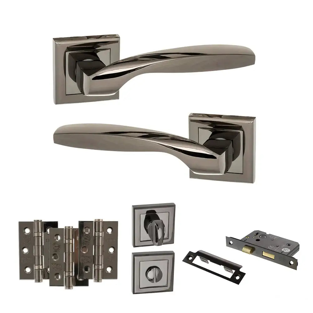 Oklahoma black nickel door handle status image