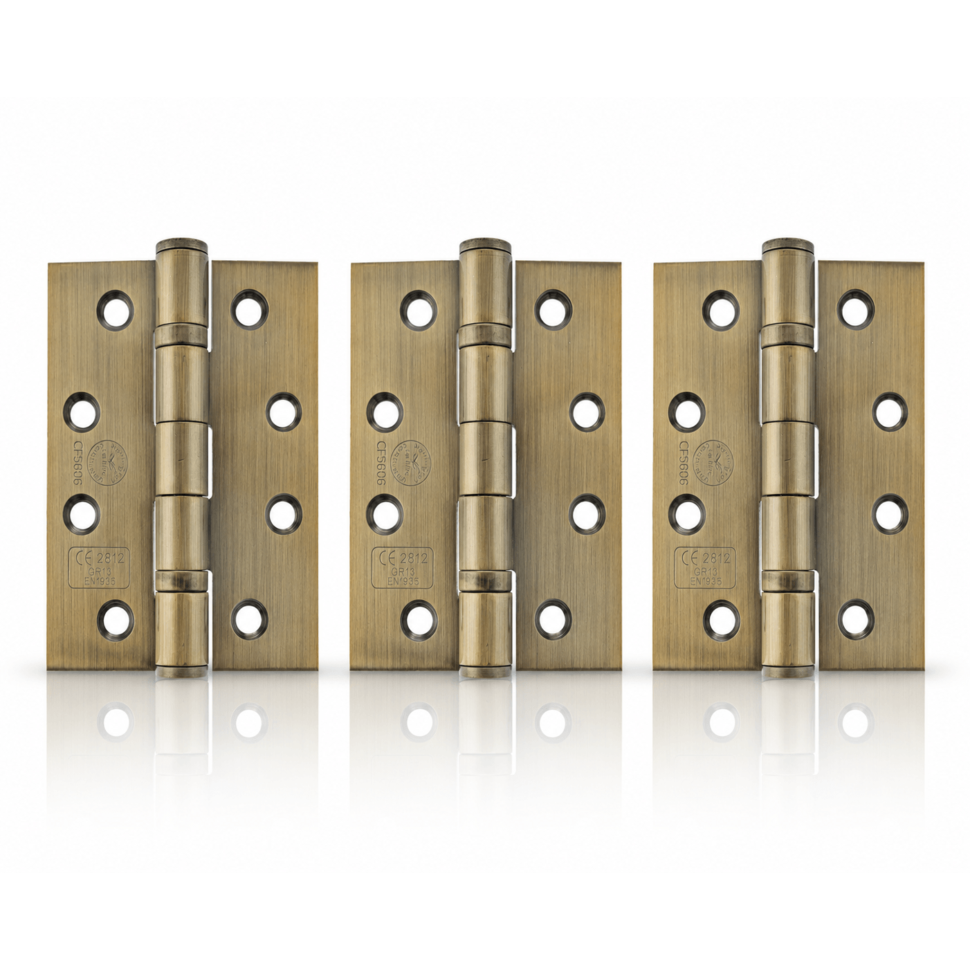 Butt Hinges Fire Rated Hinges 4" x 3" x 3mm Set of 3