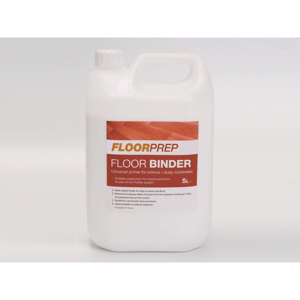 Product surface binder liquid primer tub