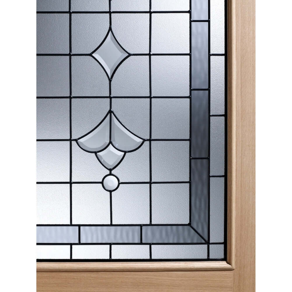 Product Adoorable oak Winchester glazed external door