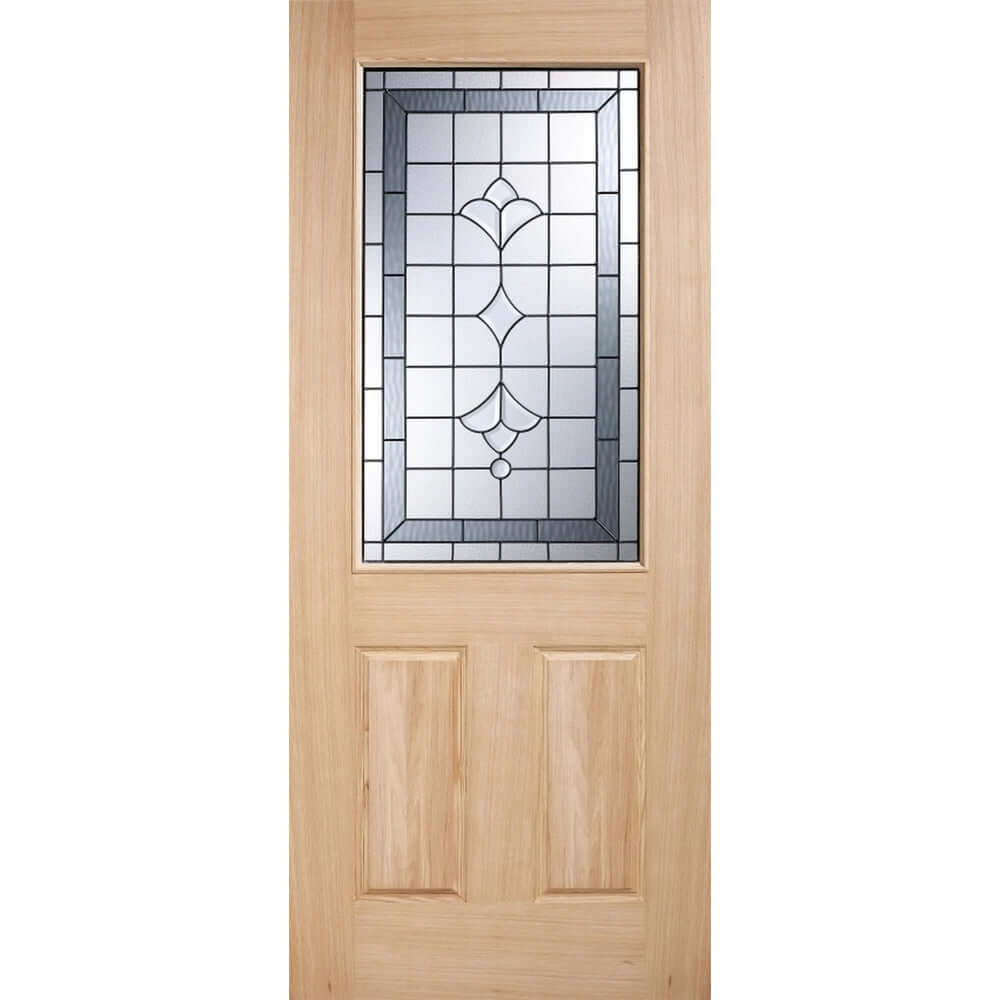 Product Adoorable oak Winchester glazed external door