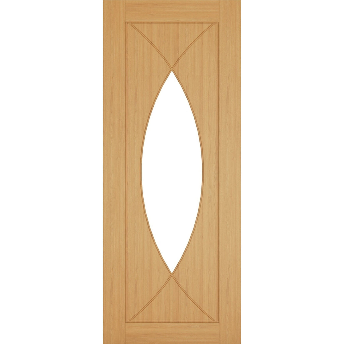 Amalfi Prefinished Oak Glazed Door - Main Product Image