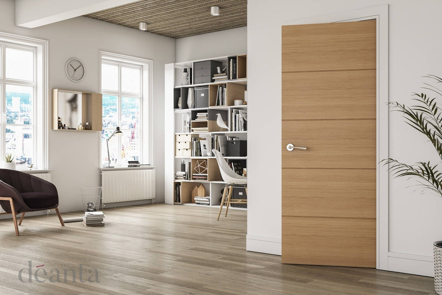 Augusta Prefinished Oak Door