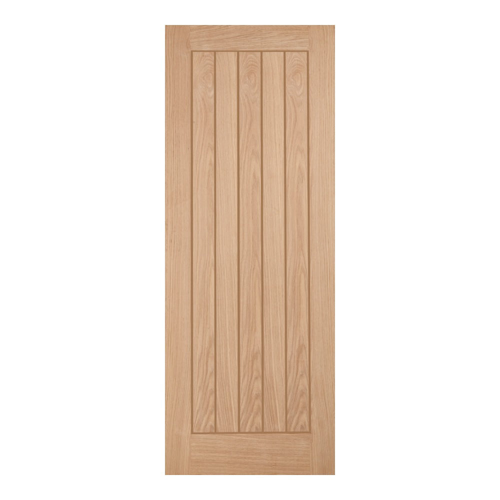 Belize Unfinished Oak 5 Panel FD60 Internal Fire Door