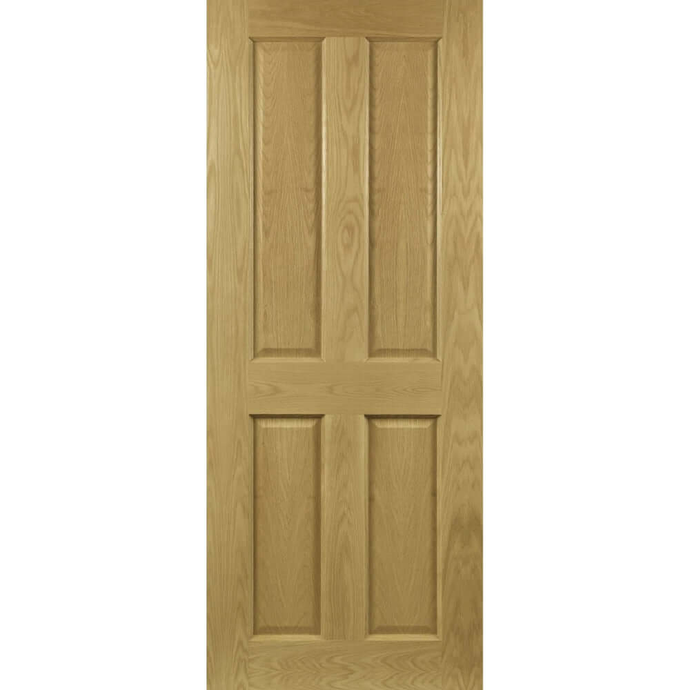 Product Bury Victorian four panel oak fire door