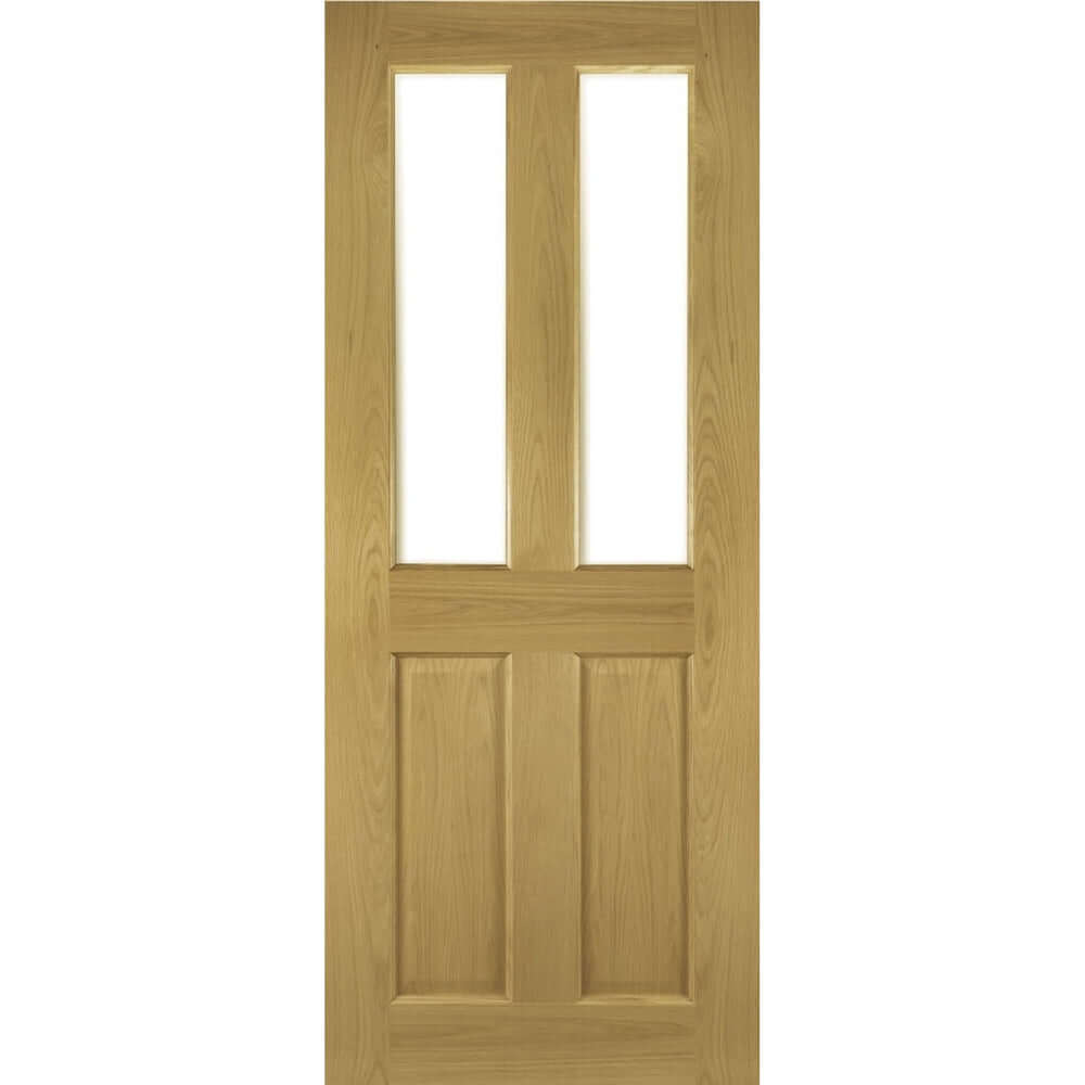Product Bury Victorian glazed oak 4 panel door
