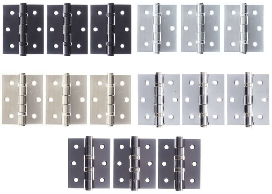 Pack of three butt hinges product image