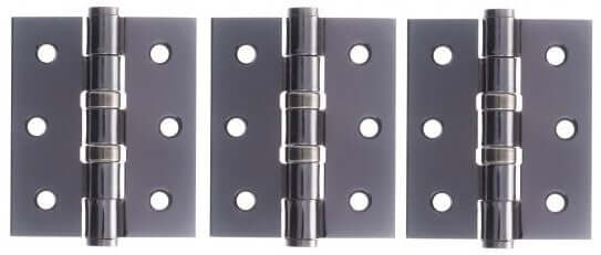 Pack of three butt hinges product image