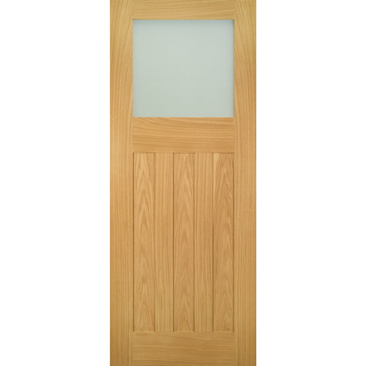 Cambridge 1930's 1 Light Glazed Veneer Door - Main Product Image