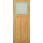 Cambridge 1930's 1 Light Glazed Veneer Door - Main Product Image