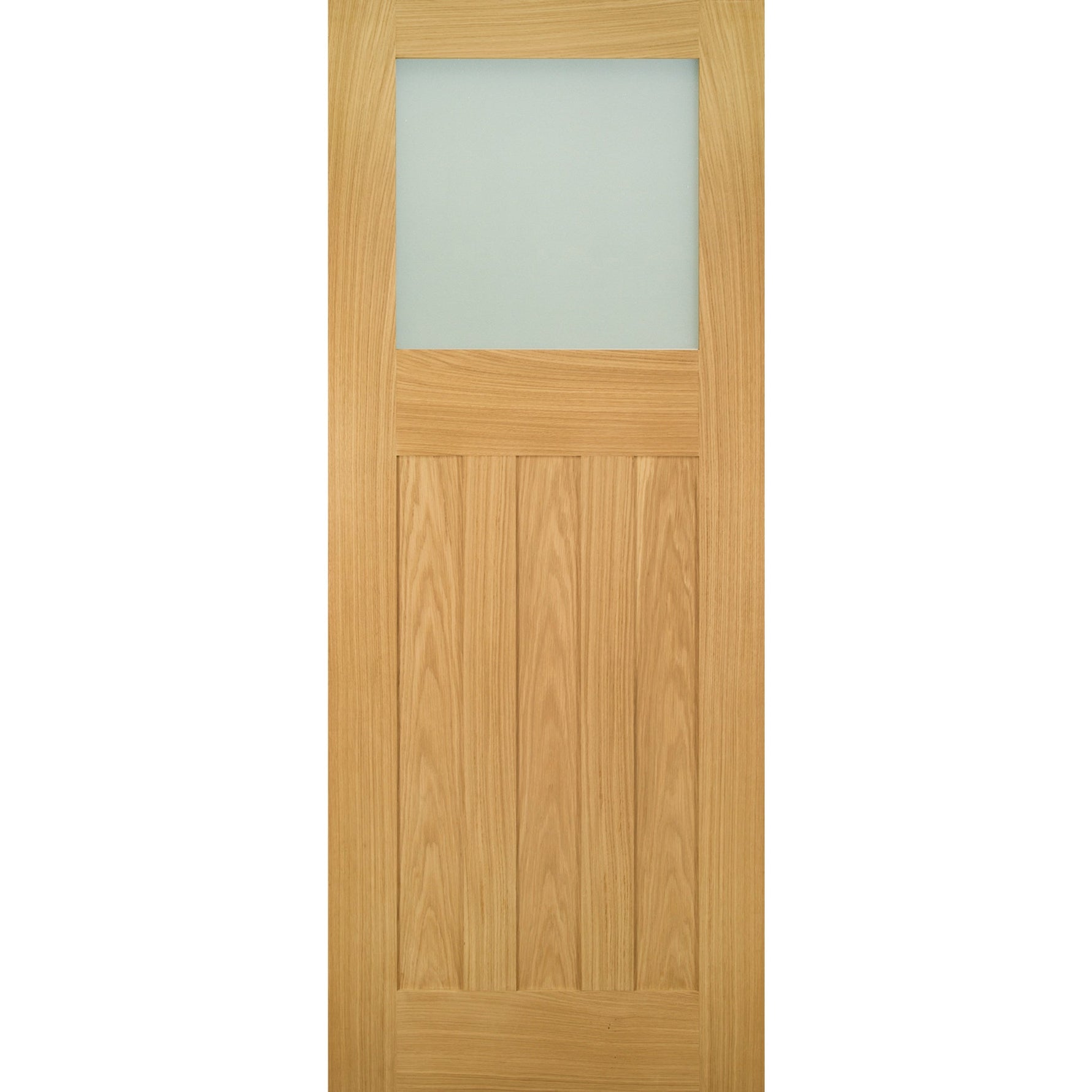 Cambridge 1930's 1 Light Glazed Veneer Door - Main Product Image