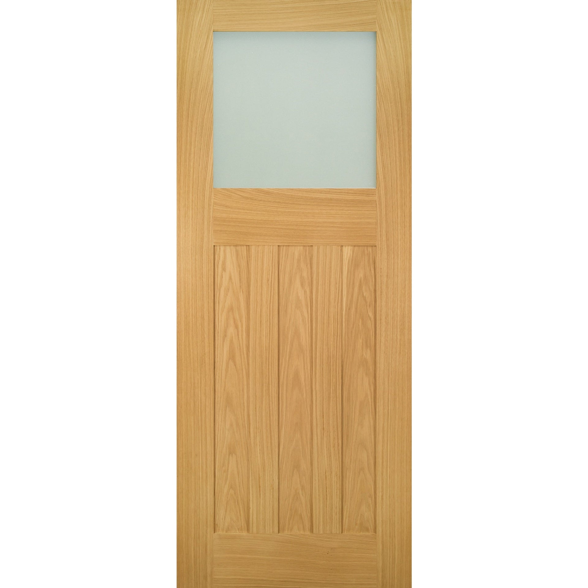 Cambridge 1930's 1 Light Glazed Veneer Door - Main Product Image