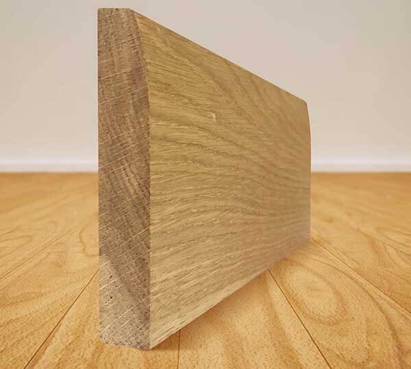 Chamfer Solid Oak Skirting Boards - Main Product Image