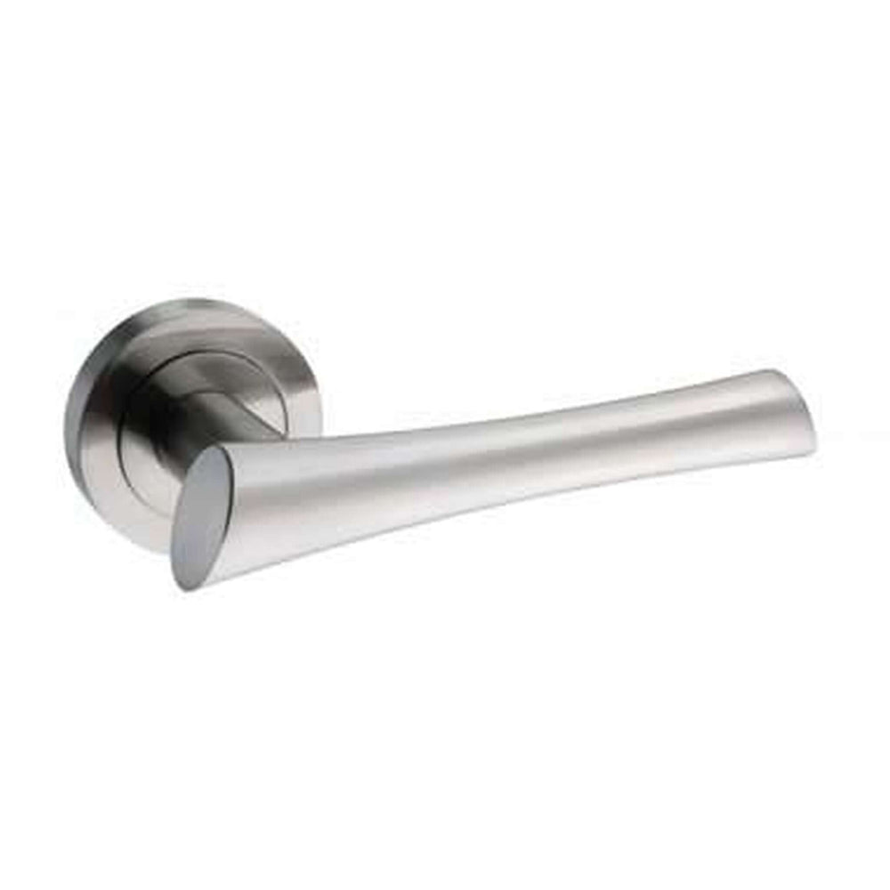 Product Corsica lever handle on round rose