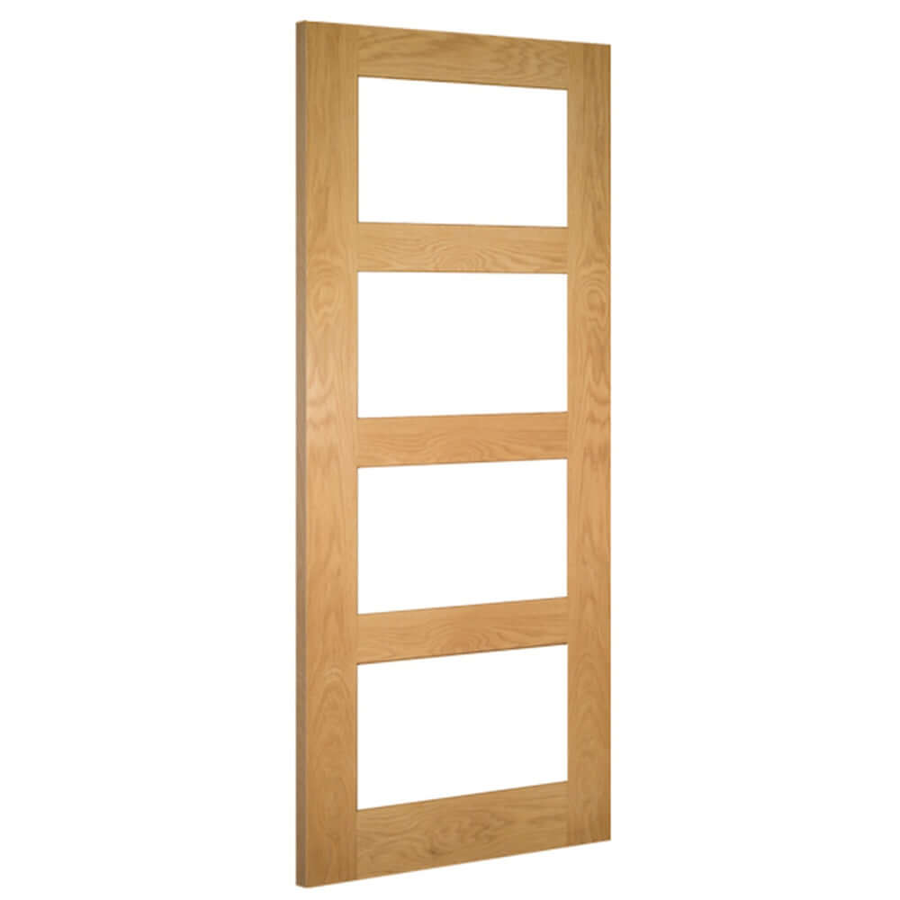 Product Coventry prefinished oak glazed FD30 fire door