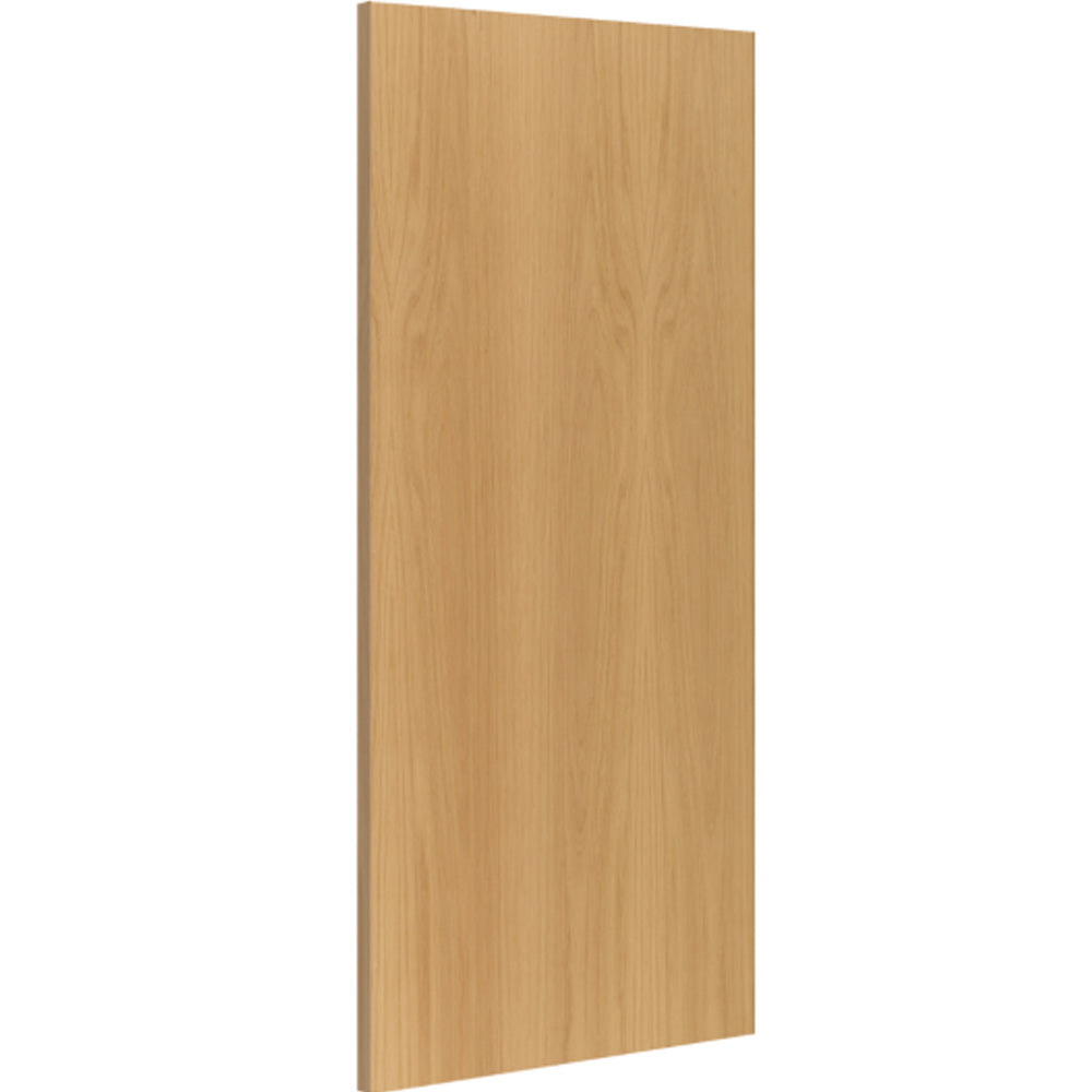 Product Deanta oak prefinished internal flush FD60 fire door angled