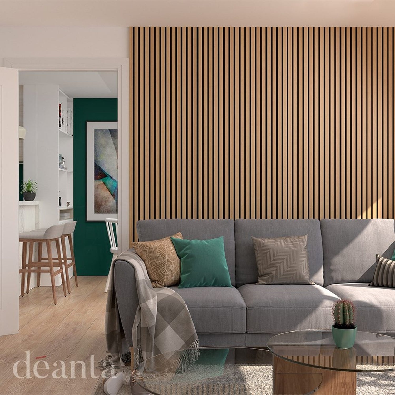 Buy Deanta Acoustic Oak Wall Panelling online UK