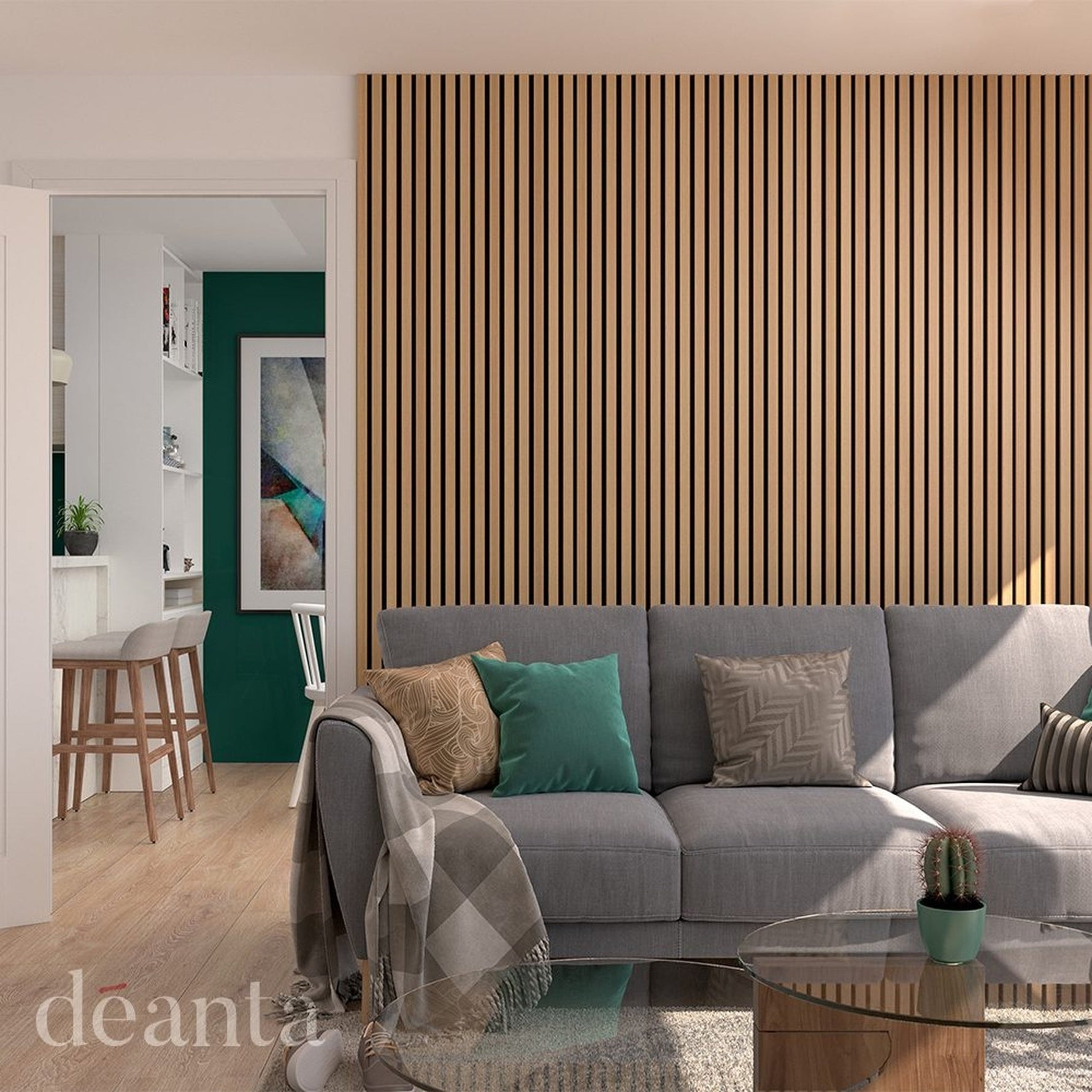 Buy Deanta Acoustic Oak Wall Panelling online UK