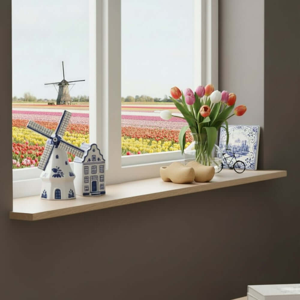 Lifestyle Dutch inspired windowboard installed