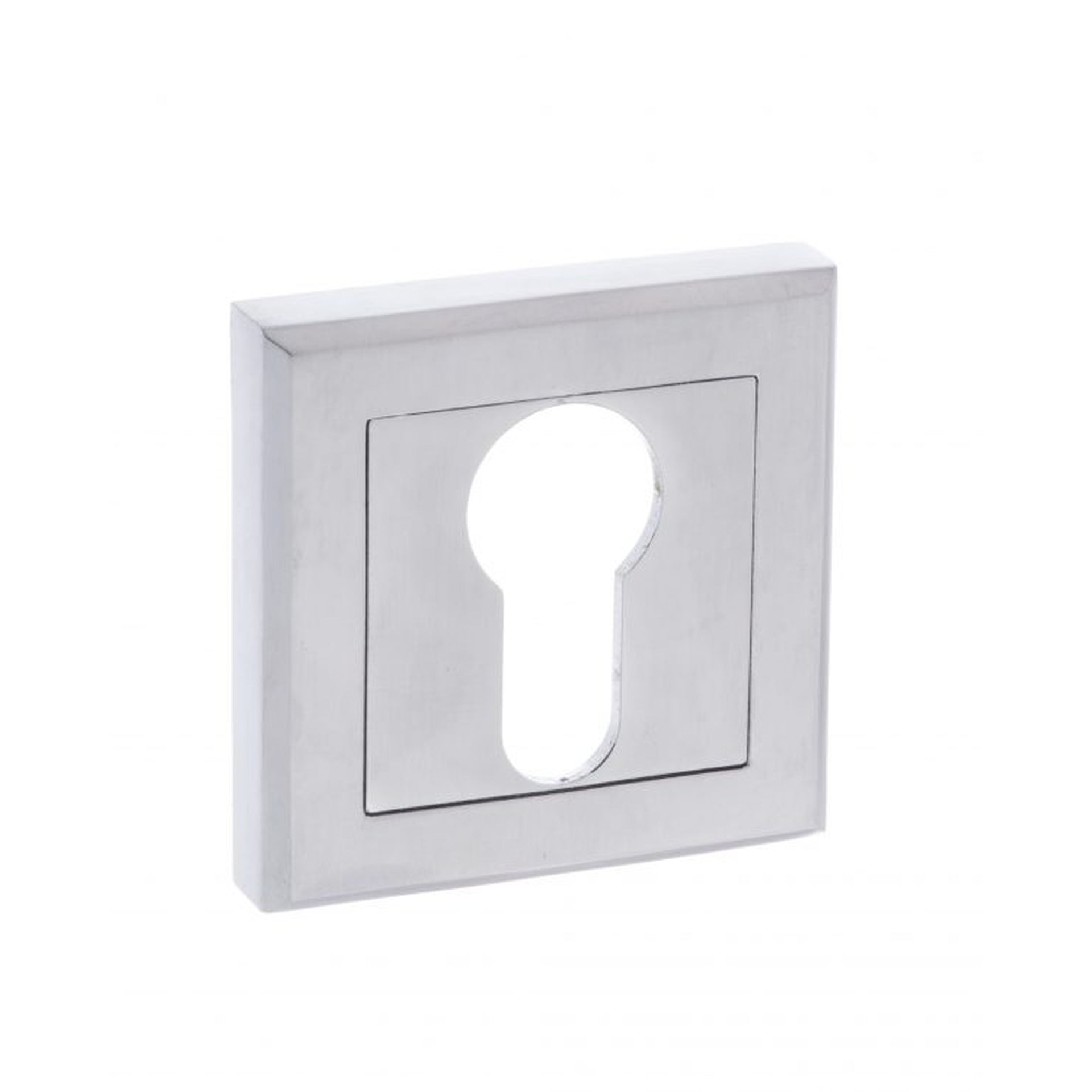 Euro Escutcheon Pair On Square Rose