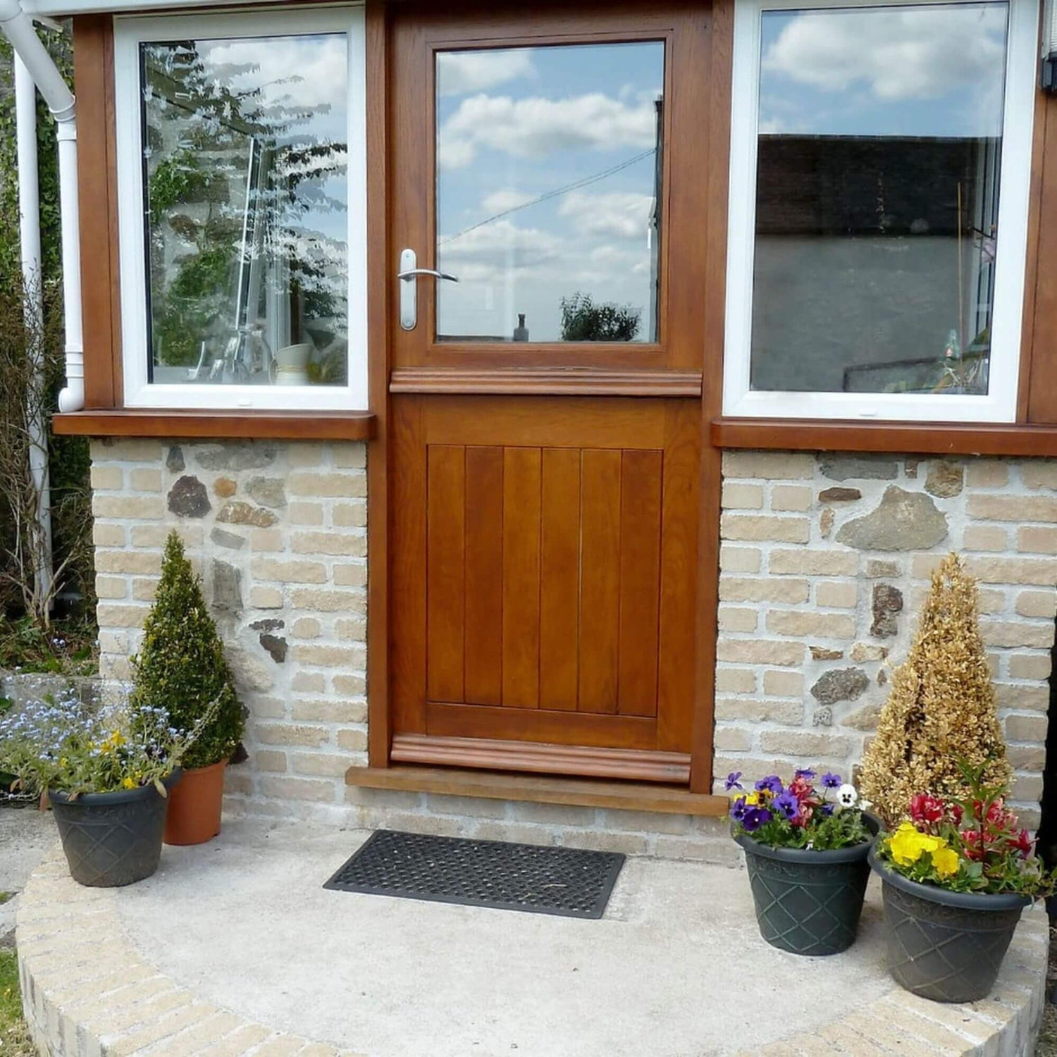 External French Stable Solid Oak Door