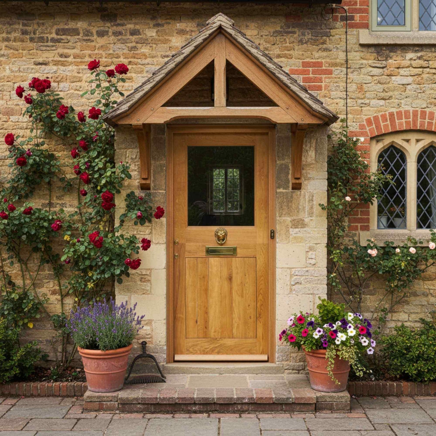 External French Stable Solid Oak Door