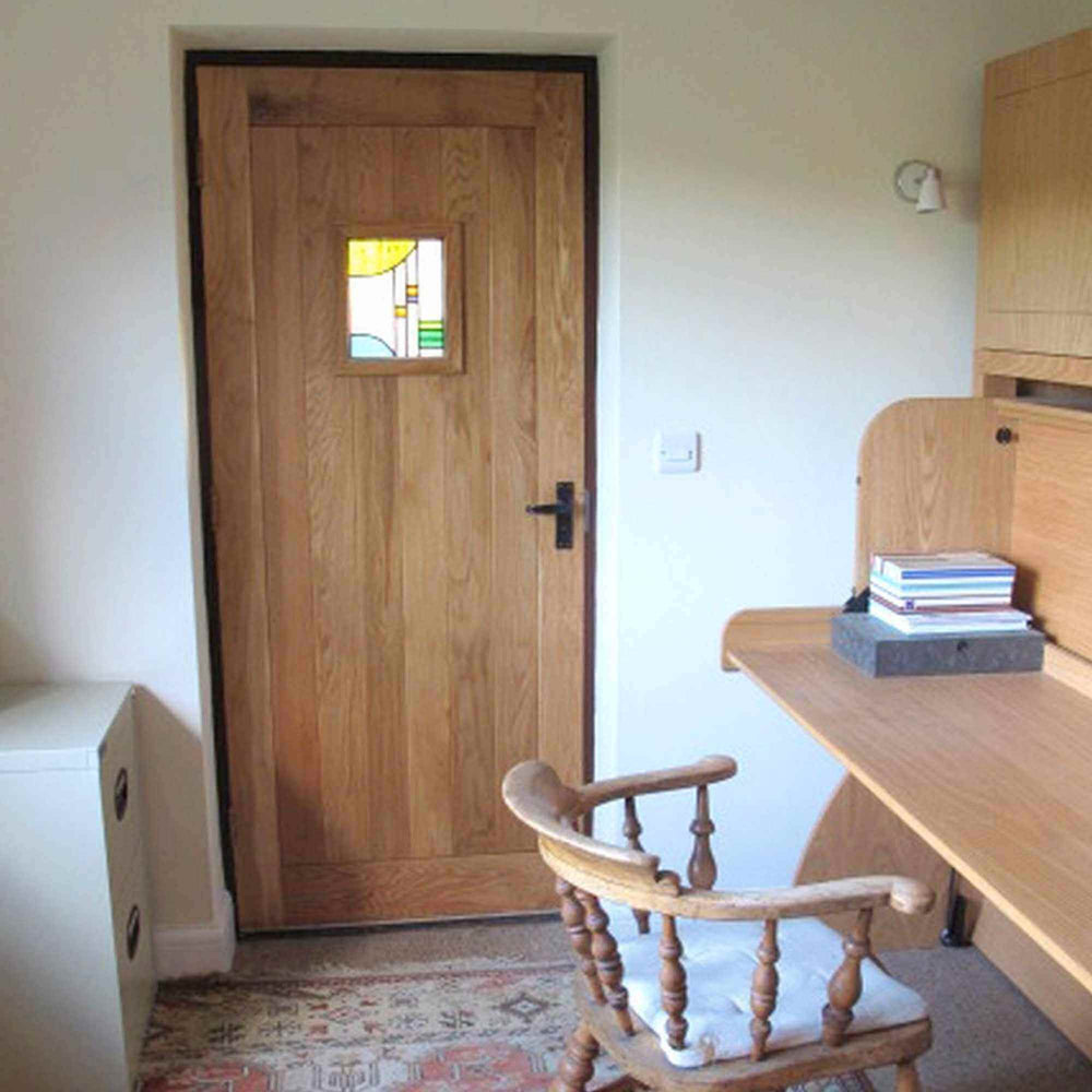 Product external traditional solid oak door