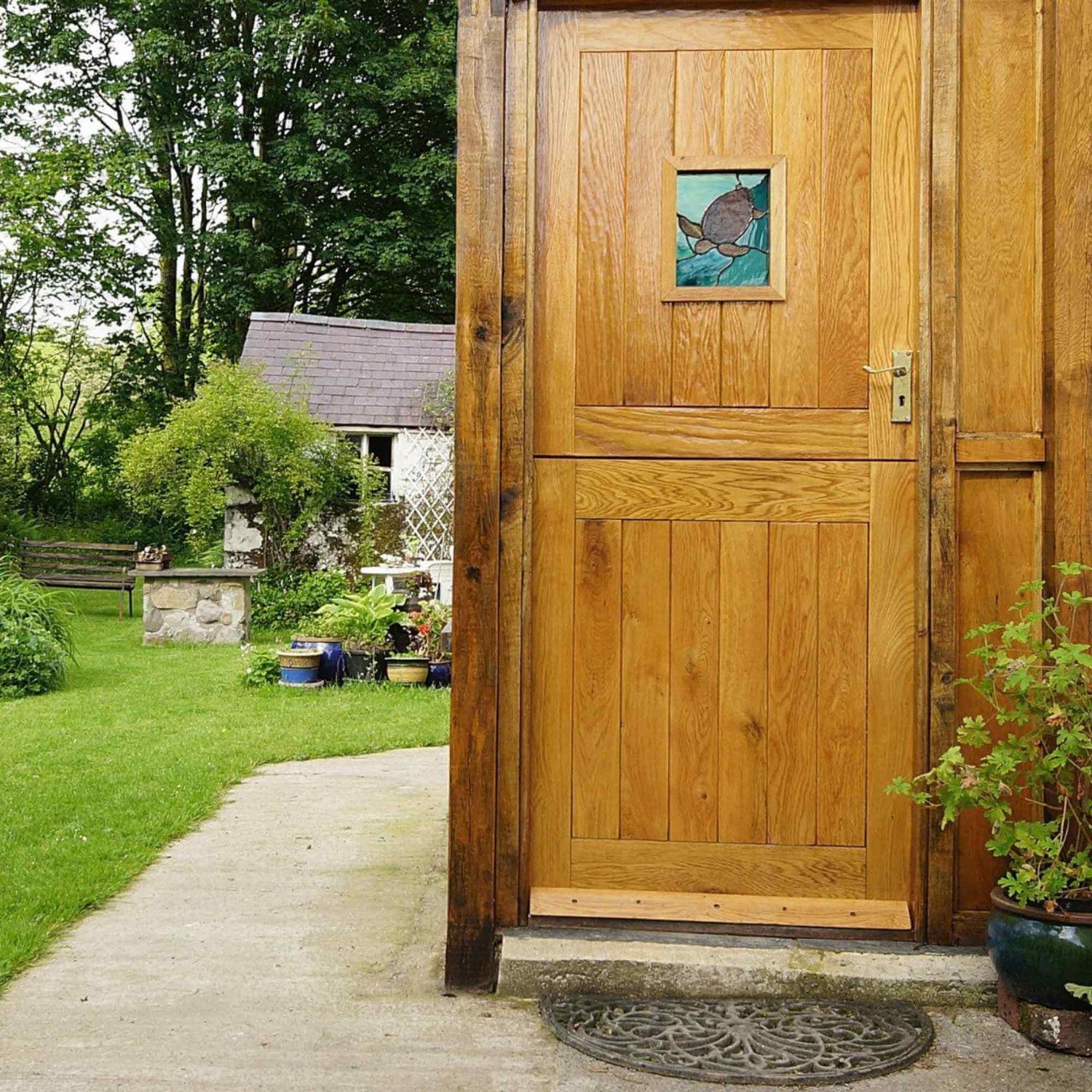 External Cottage Stable Solid Oak Door